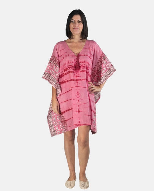 Imagen 0 de Caftán estampado tie dye