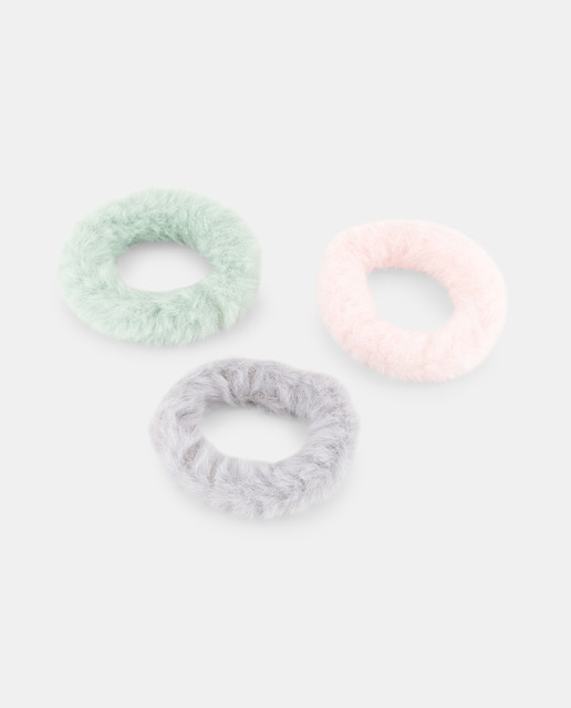Imagem 0 de Pack de Três Elásticos de Pelo