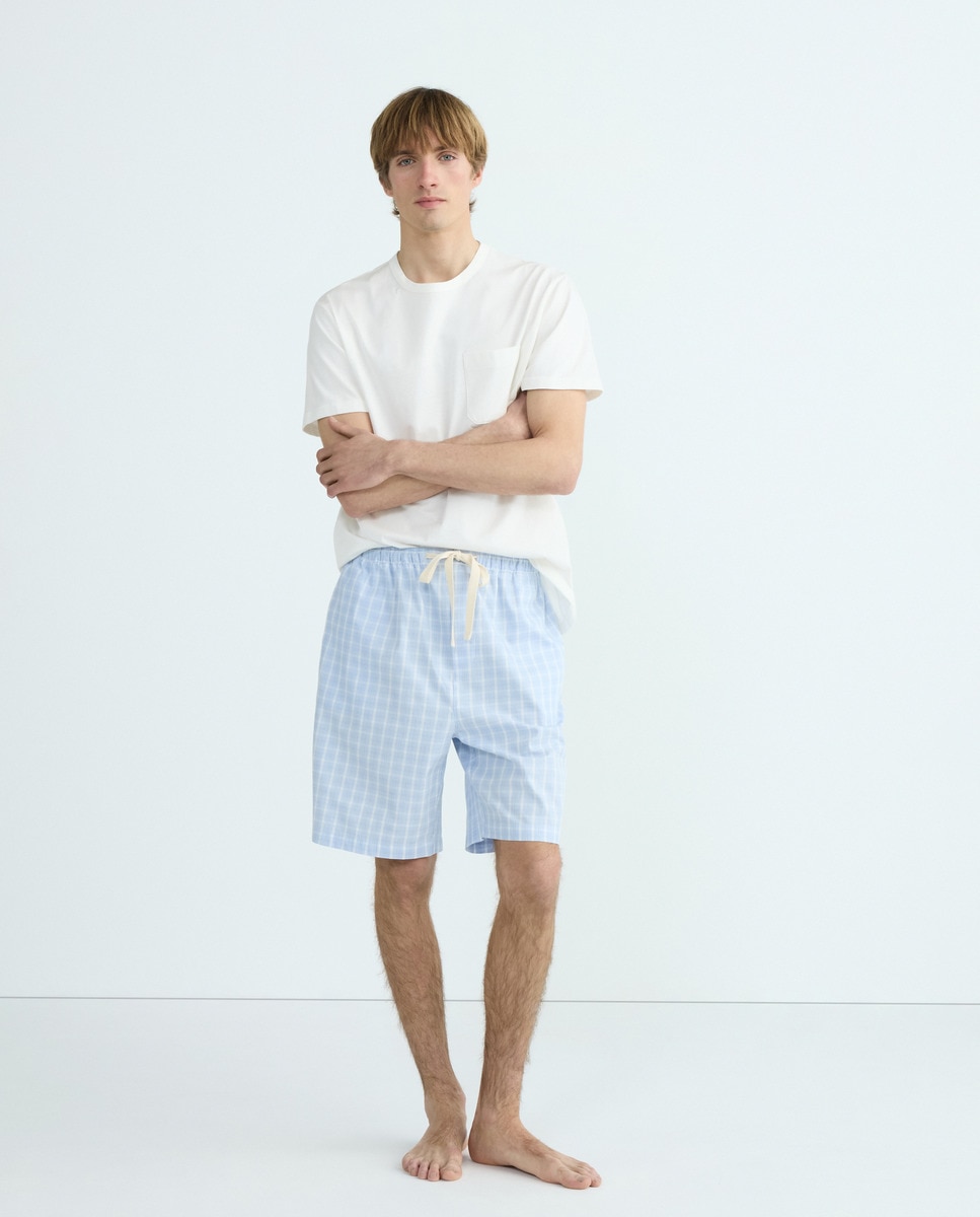 Pantalón Corto Pijama Hombre Verano El Corte Ingles Pantalón Corto