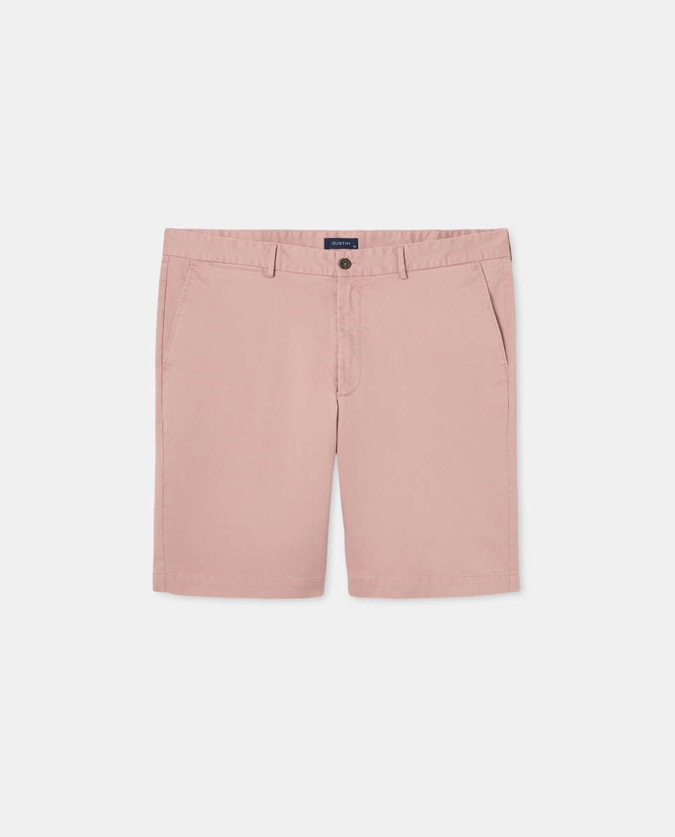 Bermudas Desportivas Regular Tamanhos Grandes Rosa-claro-4