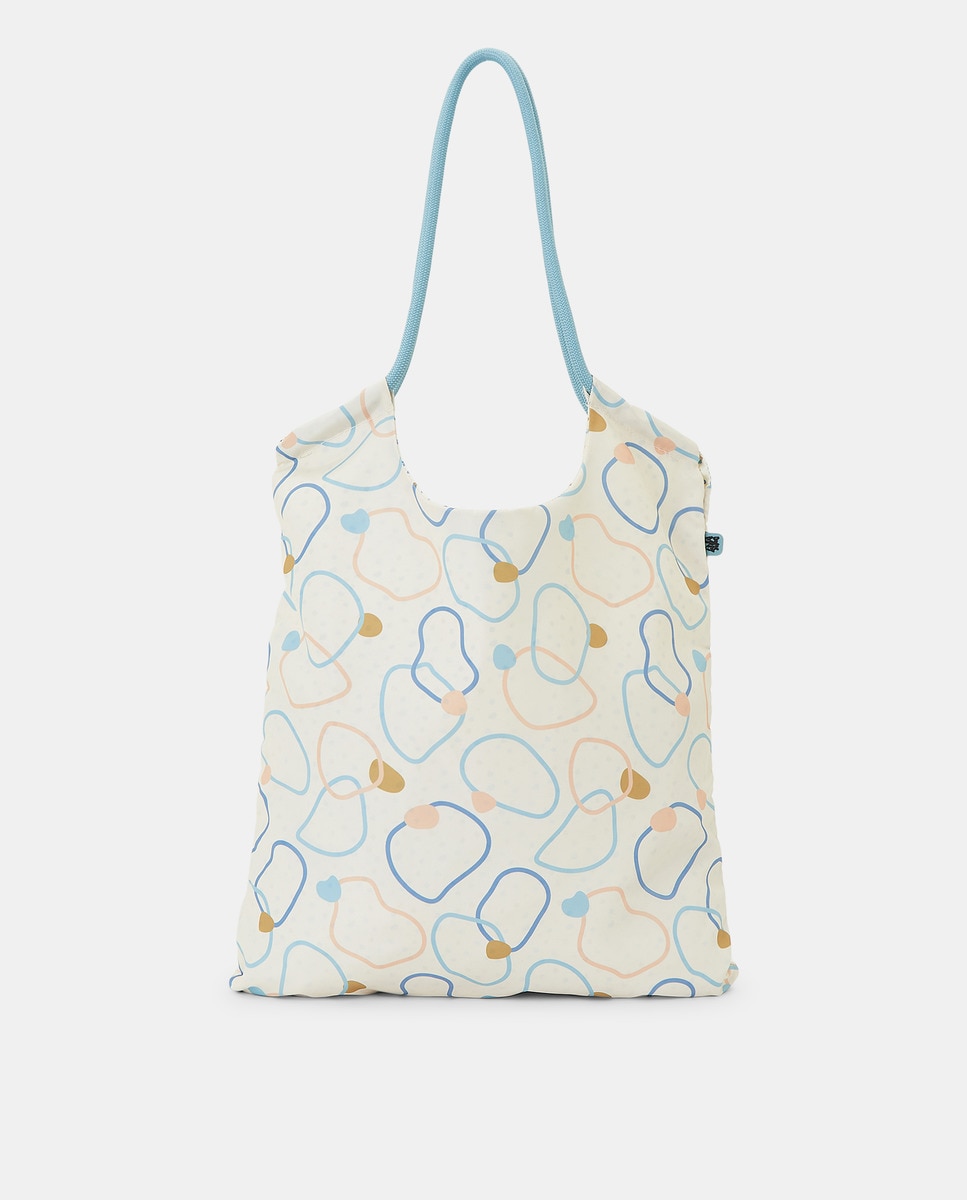 Mala Dobrável Estampada 120 Cru-1