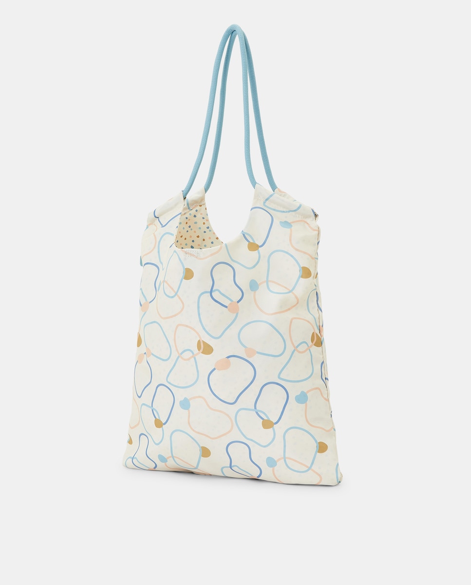 Mala Dobrável Estampada 120 Cru-2