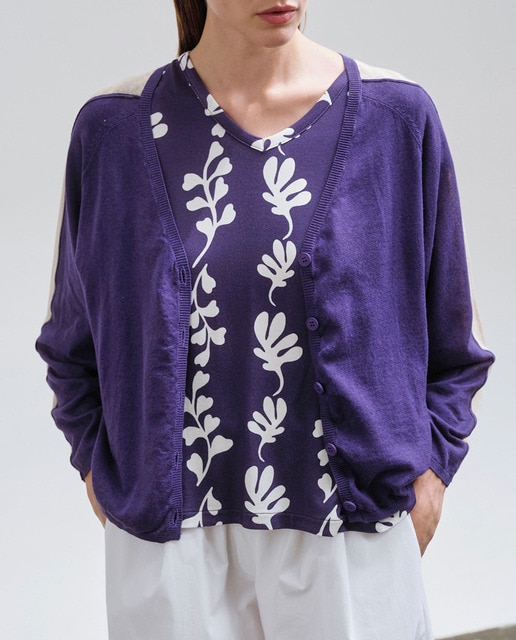 Imagen 0 de Cárdigan de punto fino de mujer