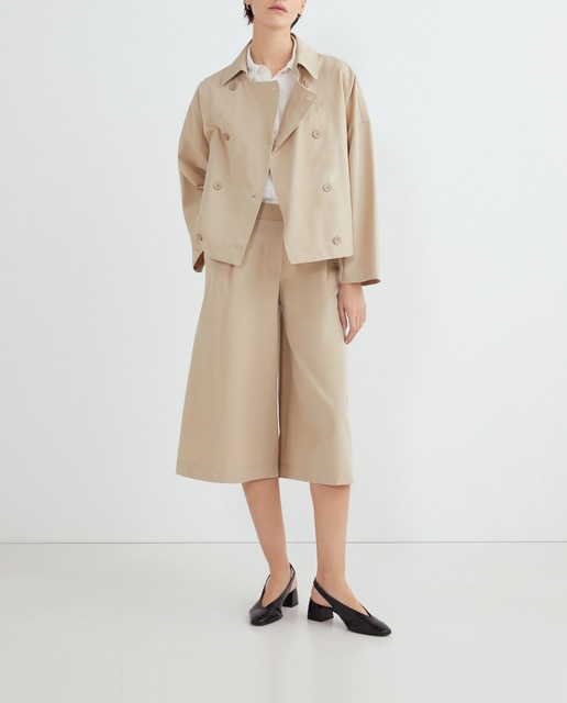 Imagen 0 de Pantalón ancho con bolsillos mujer