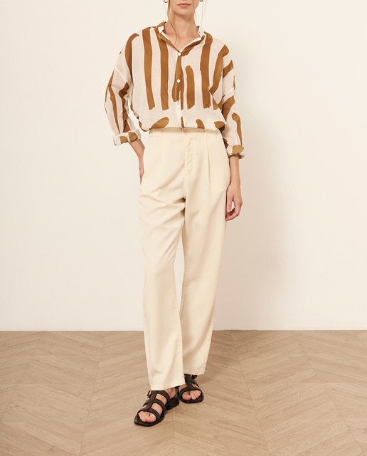 Imagen 0 de Pantalón con caída recta de tiro alto