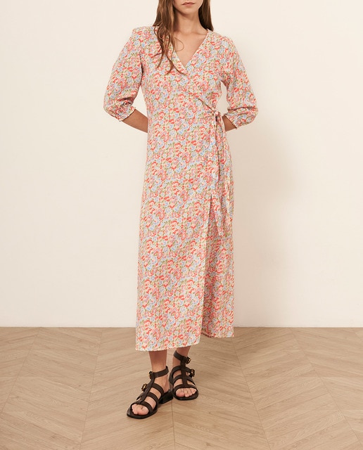 Imagen 0 de Vestido con estampado de mujer