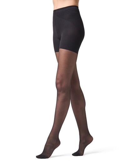 Imagen 0 de Panty semi transparente de 40 deniers con faja reductora de mujer Filodoro