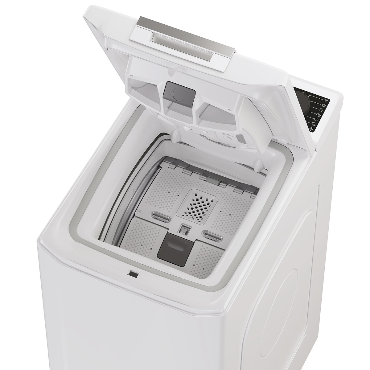 Lavadora carga superior Haier 8 kg / 1.200 rpm - THASN286TM5-S Blanco-5