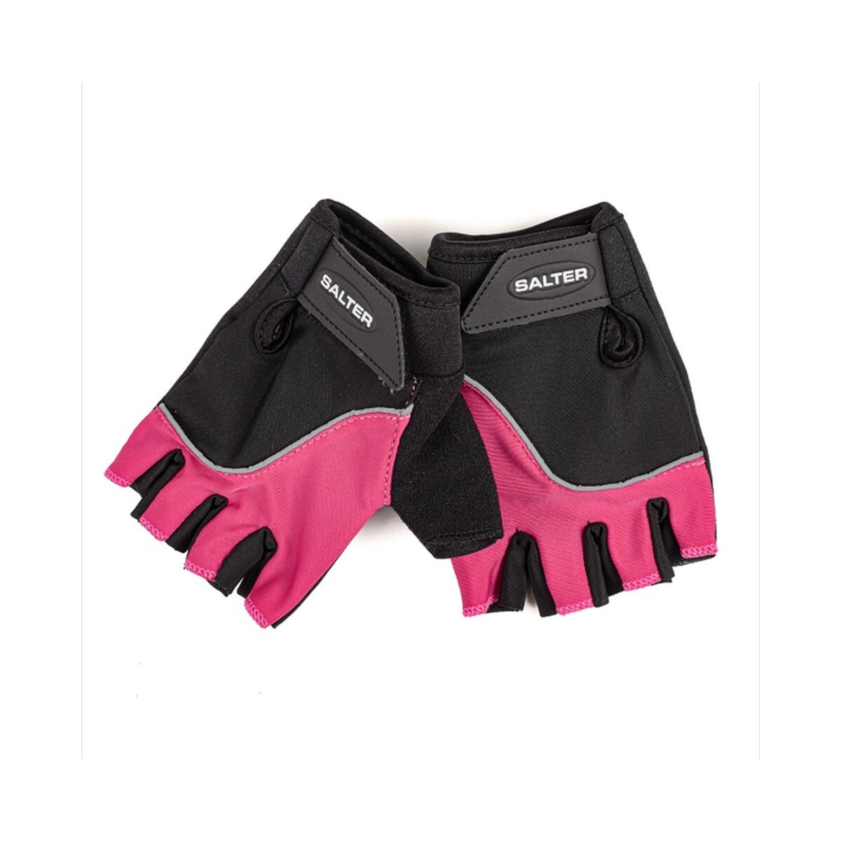 Luvas Fitness - Preto e Rosa 2