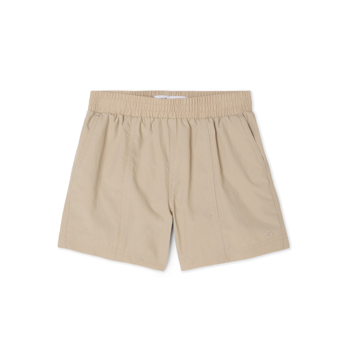Pantalón corto senderismo niña Crudo-1