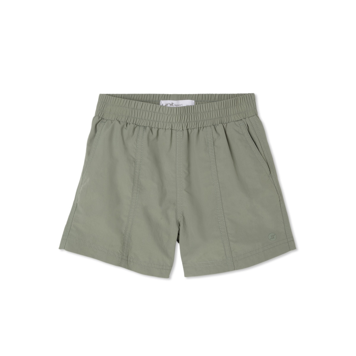 Pantalón corto senderismo niña Verde claro-1