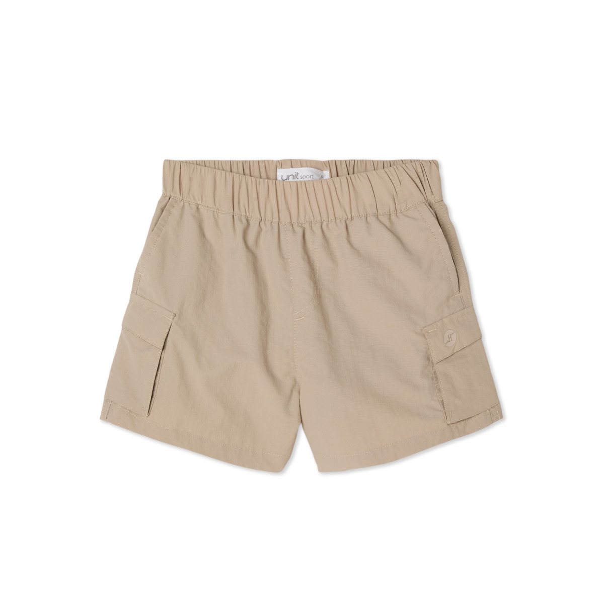Pantalón corto senderismo niño Gris claro-1