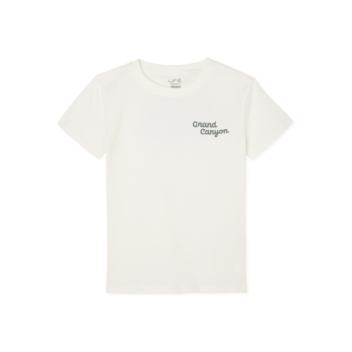 Camiseta manga corta niño Blanco-1
