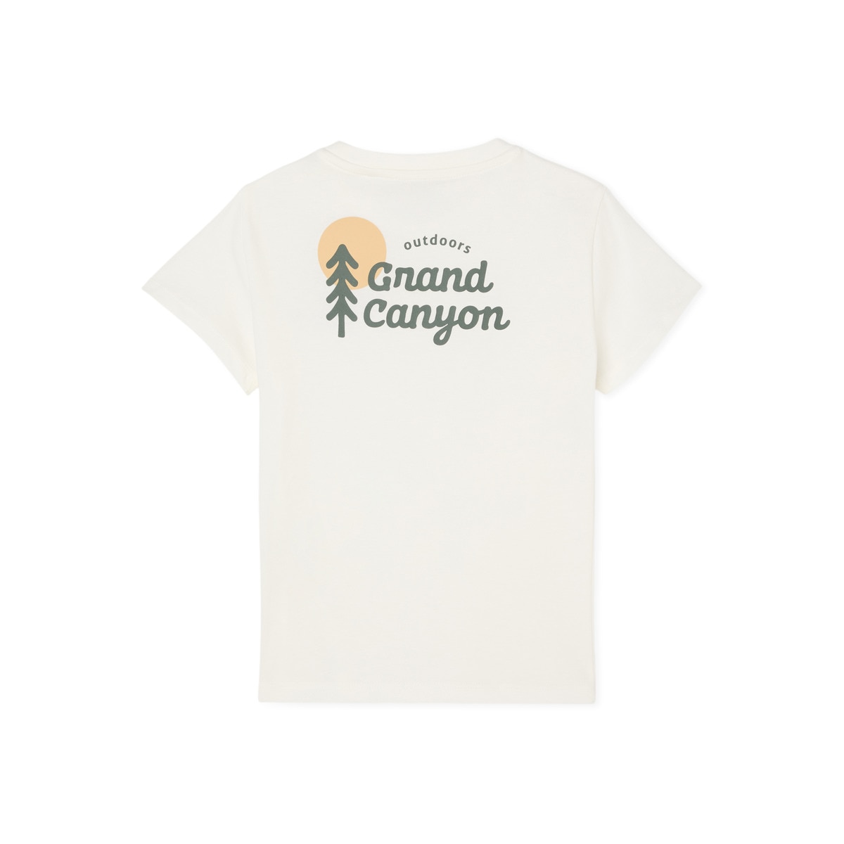 Camiseta manga corta niño Blanco-2