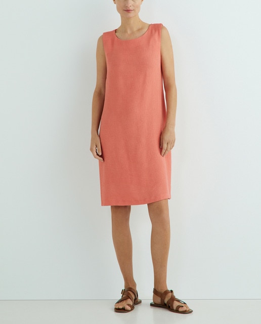 Imagen 0 de Vestido liso sin mangas