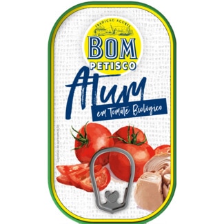 Atum em Tomate Biológico lata 120 g - Bom Petisco