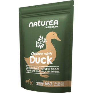 Alimento Húmido para Cão Galinha e Pato embalagem 300 g - Naturea
