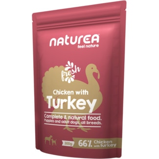 Alimento Húmido para Cão Galinha e Atum embalagem 300 g - Naturea