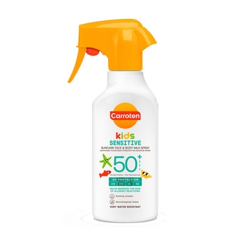 Spray Protetor Solar de Criança SP50+ spray 270 ml - Carroten
