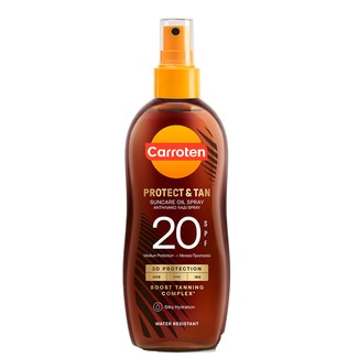 Óleo Spray Protect & Tan SPF20 embalagem 150 ml - Carroten