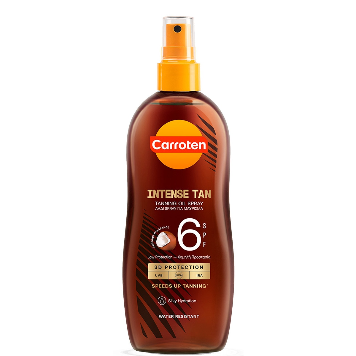 Óleo Bronzeador Intenso SP6 embalagem 200 ml
