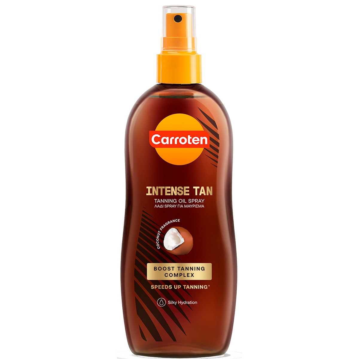Óleo Spray Bronzeado Intensivo SPF0 embalagem 200 ml