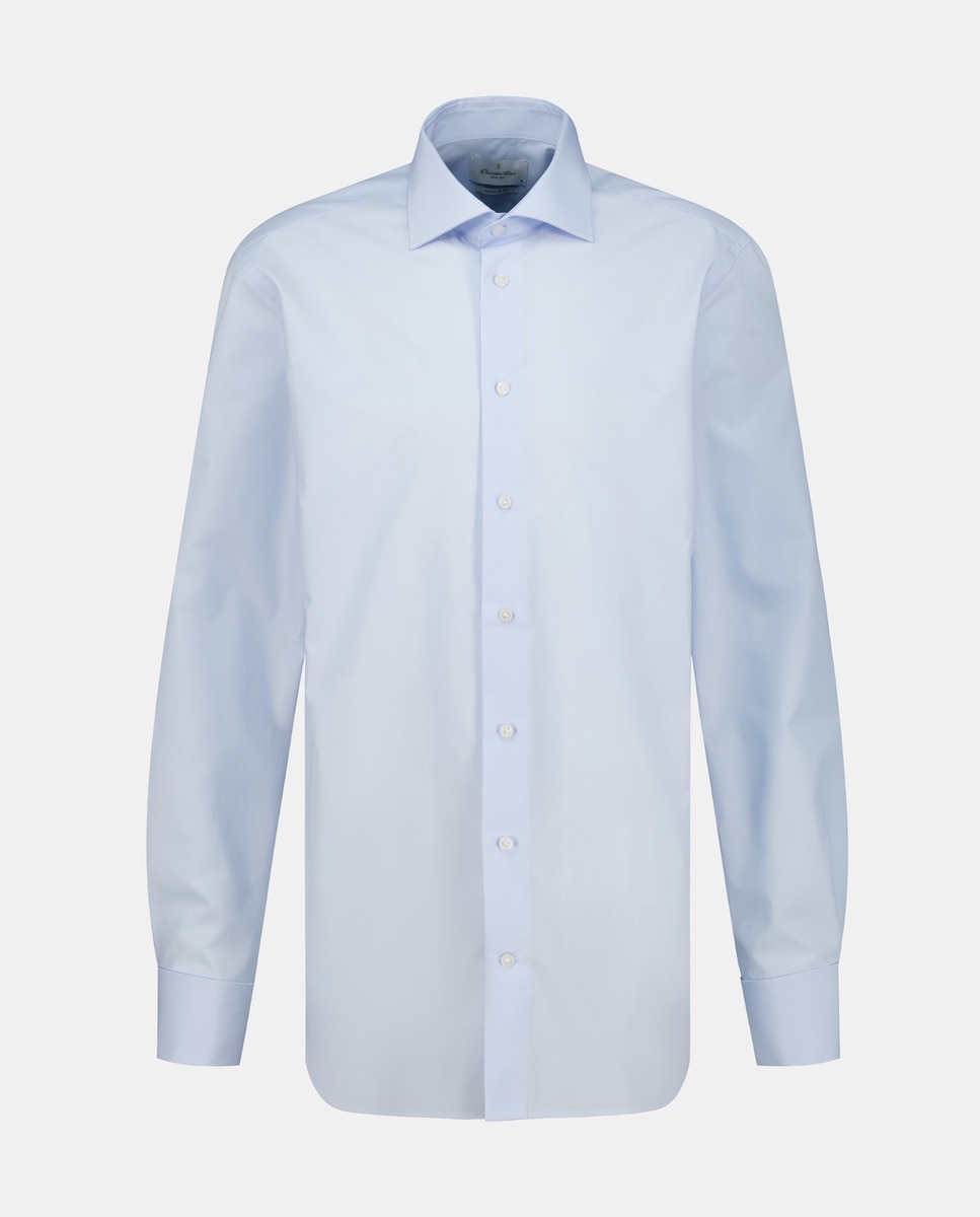 Camisa Formal Regular Fit Azul-4