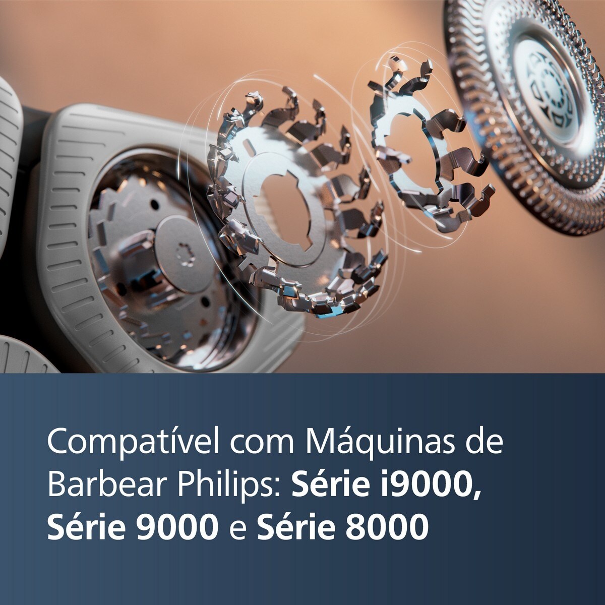 Lâminas para Máquinas de Barbear Philips SH91/50  (S8000, S9000, Prestige Next Generation) 2