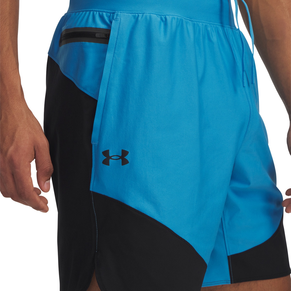 Calções de Homem UA Vanish Elite Hybrid Short Azul-3
