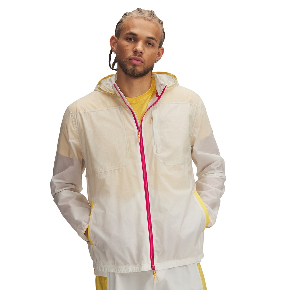 Casaco de Homem UA Trail Run Jacket Cinzento-1