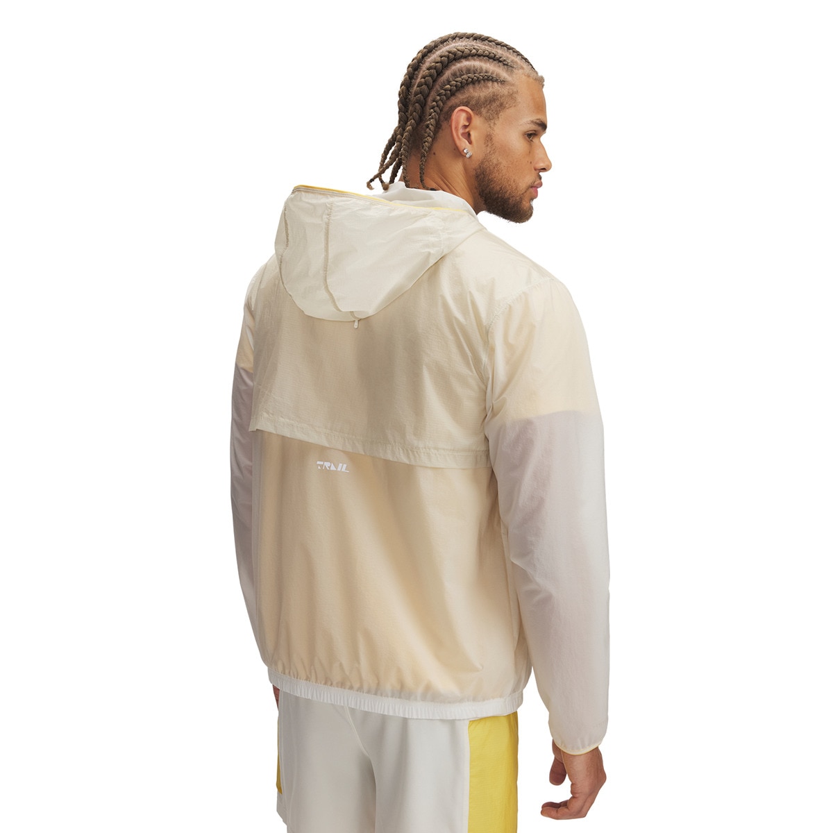 Casaco de Homem UA Trail Run Jacket Cinzento-2