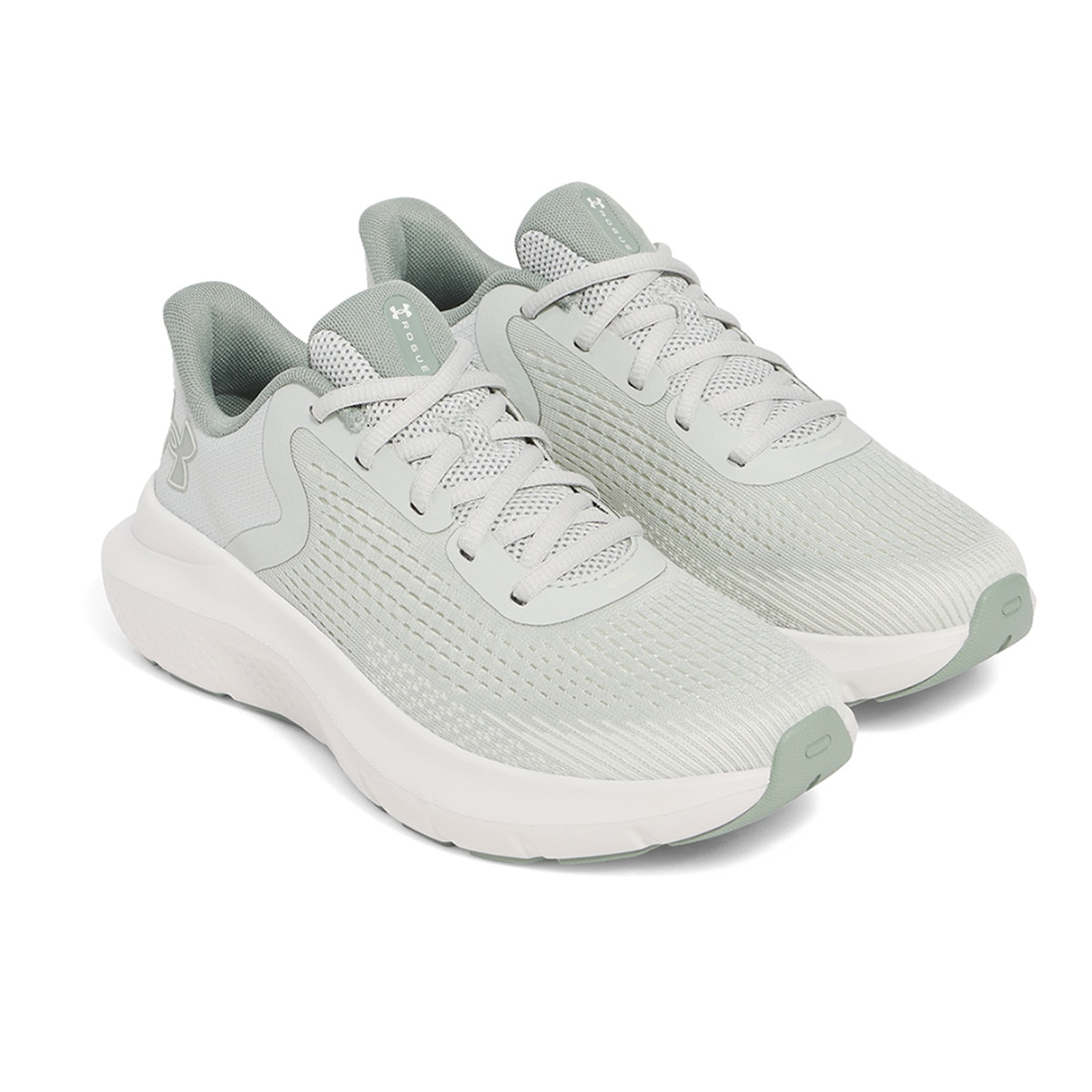 Sapatilhas de Running de Mulher UA W Charged Rogue 5 Verde-2