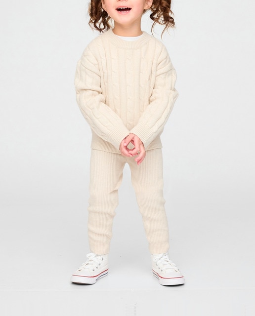 Imagen 0 de Leggins de canalé suave de niña