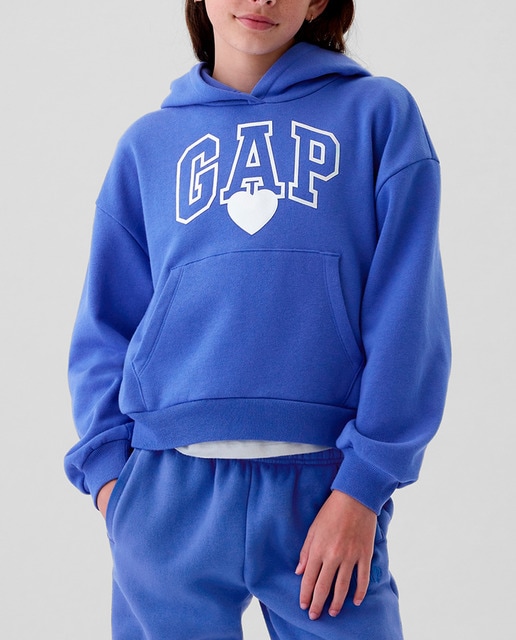Imagen 0 de Sudadera con capucha de niña y logo