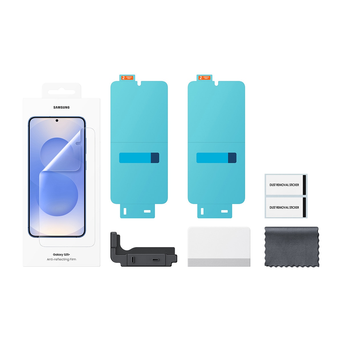 Protector de pantalla para Samsung Galaxy S25+ Transparente-2
