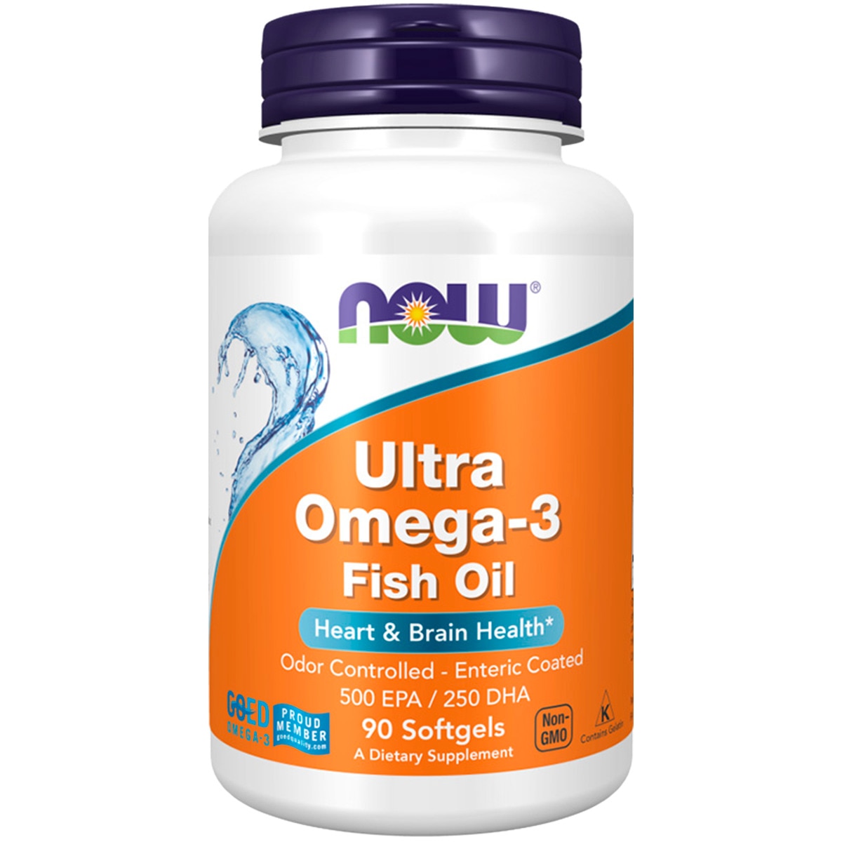 Ultra Omega 3 Óleo de Peixe embalagem 90 cápsulas