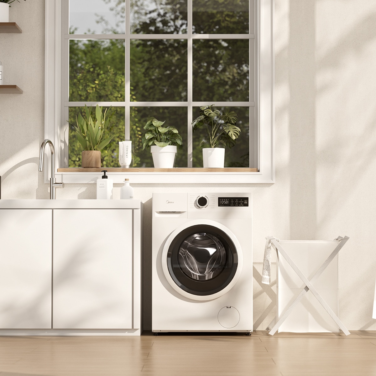 Máquina de Lavar Roupa Midea MF110W70BA10/W-ES Carga Frontal, Power Mix, de 7 Kg e 1400 rpm - Branco Branco-14
