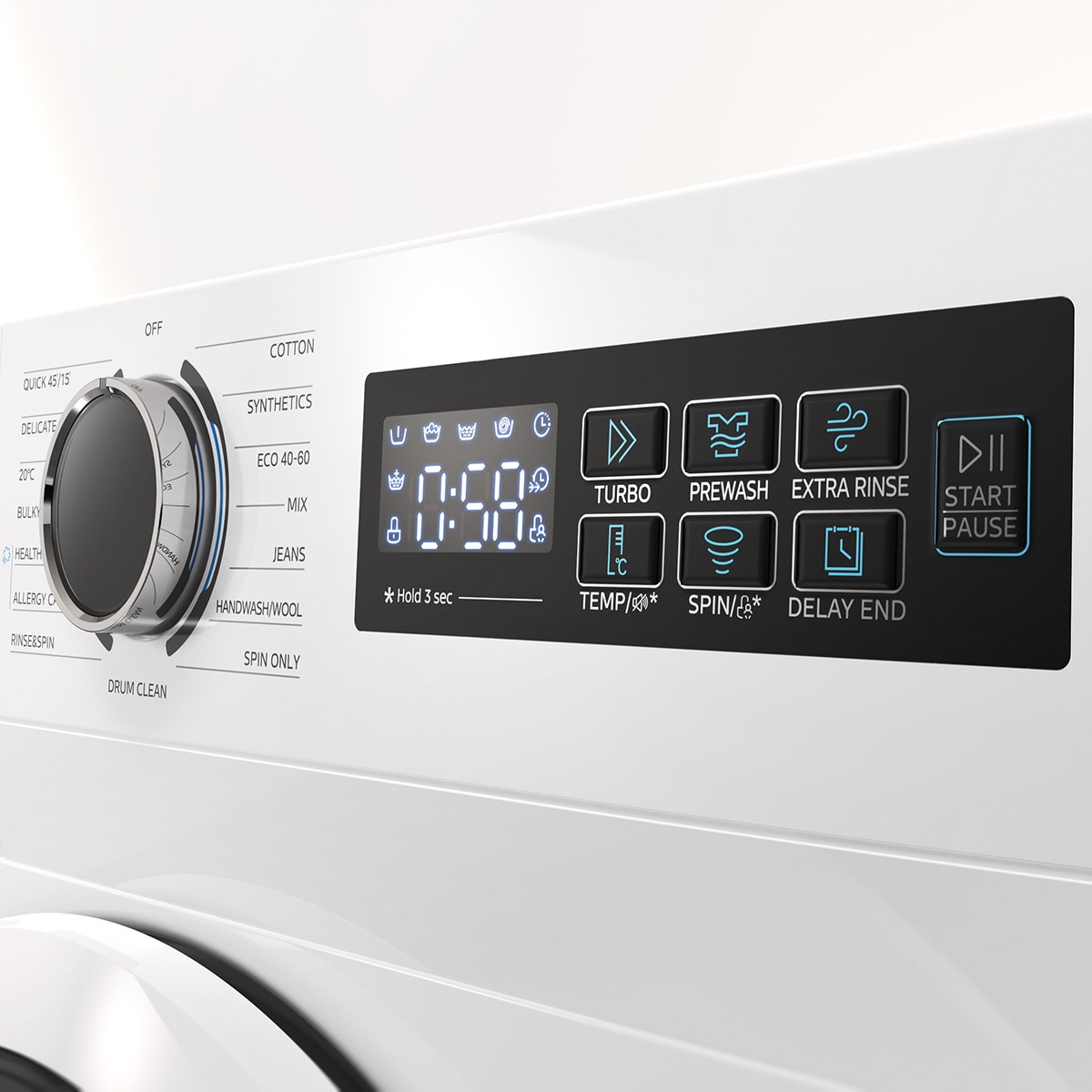 Máquina de Lavar Roupa Midea MF110W70BA10/W-ES Carga Frontal, Power Mix, de 7 Kg e 1400 rpm - Branco Branco-13