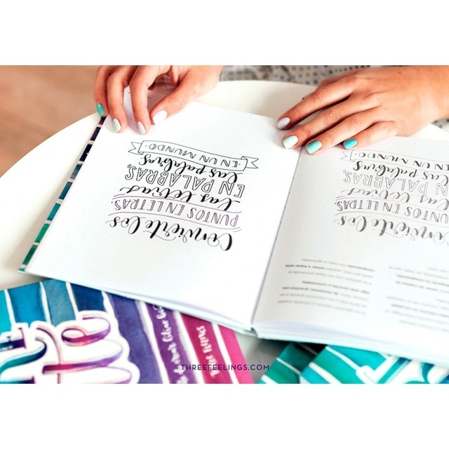 LetreArte: Descubre el arte de dibujar letras bonitas con este cuaderno de lettering para adultos. Una guía con instrucciones, consejos (Tapa blanda) 7