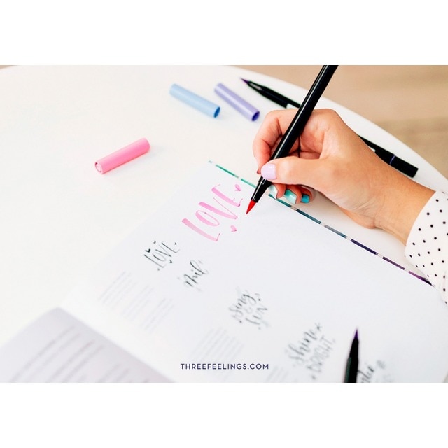 LetreArte: Descubre el arte de dibujar letras bonitas con este cuaderno de lettering para adultos. Una guía con instrucciones, consejos (Tapa blanda) 9