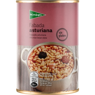 fabada asturiana sin gluten lata 425 g - El Corte Ingles