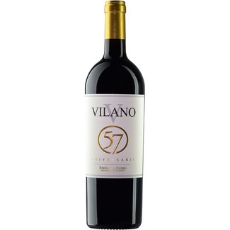 vino tinto crianza DO Ribera del Duero botella 75 cl - Vilano 57