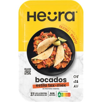 bocados estilo tex mex ideales para fajitas y wraps envase 160 g - Heura