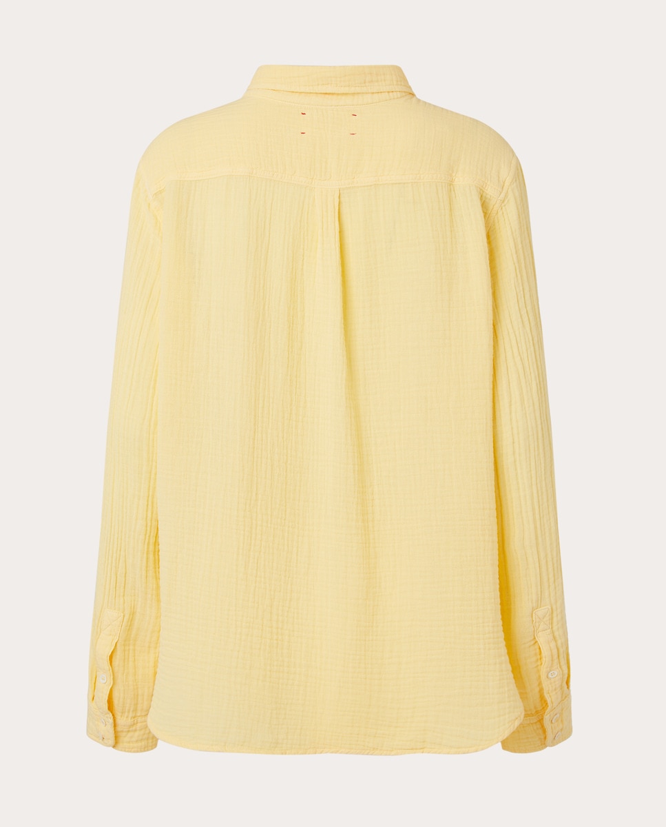Camisa Scout de algodón Amarillo-2
