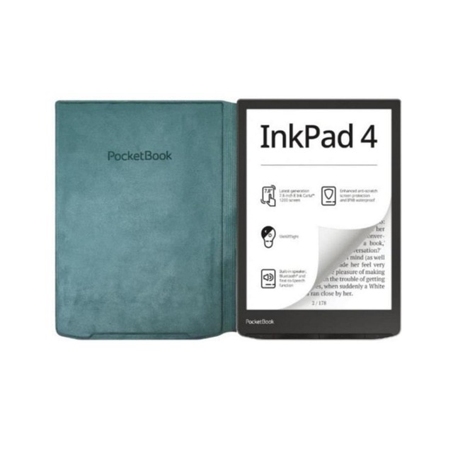 Imagem 0 de Capa PocketBook Flip para InkPad 4 / InkPad Color 2 / InkPad Color 3 PocketBook - Verde