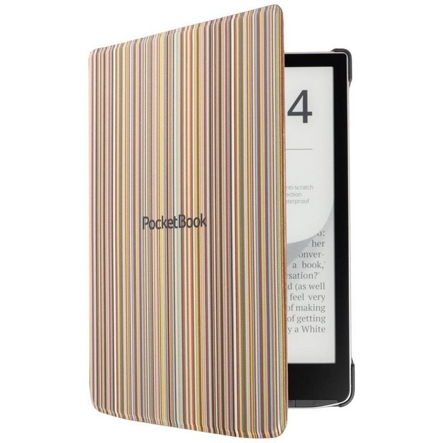 Imagem 0 de Capa PocketBook Shell para InkPad 4 / InkPad Color 2 / InkPad Color 3 Pocketbook - Listras Coloridas