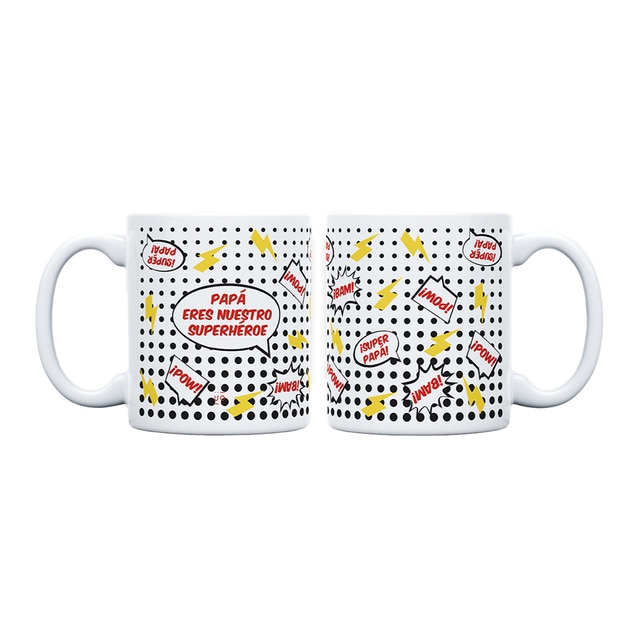 Imagem 0 de Caneca UO Papá eres nuestro superhéroe