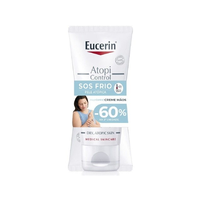 Imagem 0 de Pack Desconto Creme Mãos Eucerin Atopicontrol para Pele Seca e Irritada