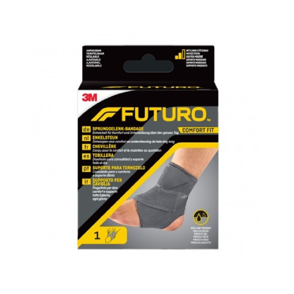 Suporte Tornozelo Comfort Fit 1