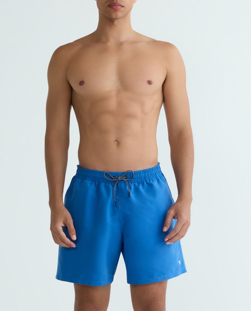 Imagen 0 de Bañador bermuda de hombre liso logo bordado